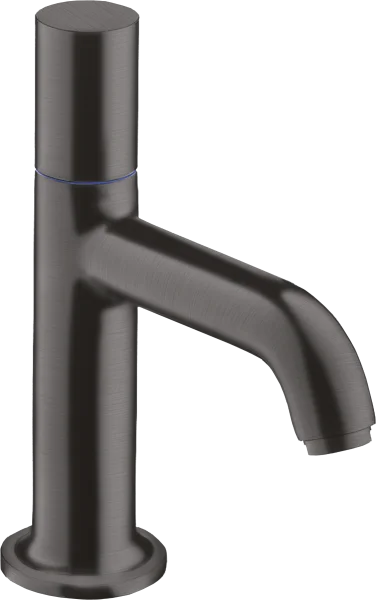 Axor Uno Pillar Tap 70 Without Waste Brushed Black Chrome