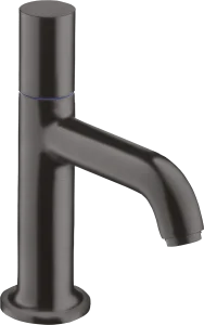Axor Uno Pillar Tap 70 Without Waste Brushed Black Chrome