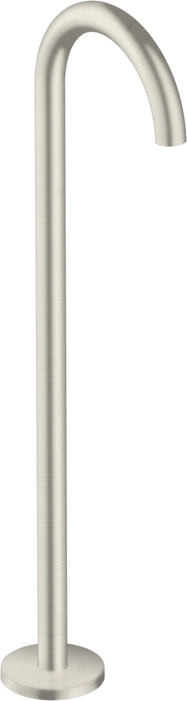 Axor Uno Bath Spout Curved Floor-standing Stainless Steel