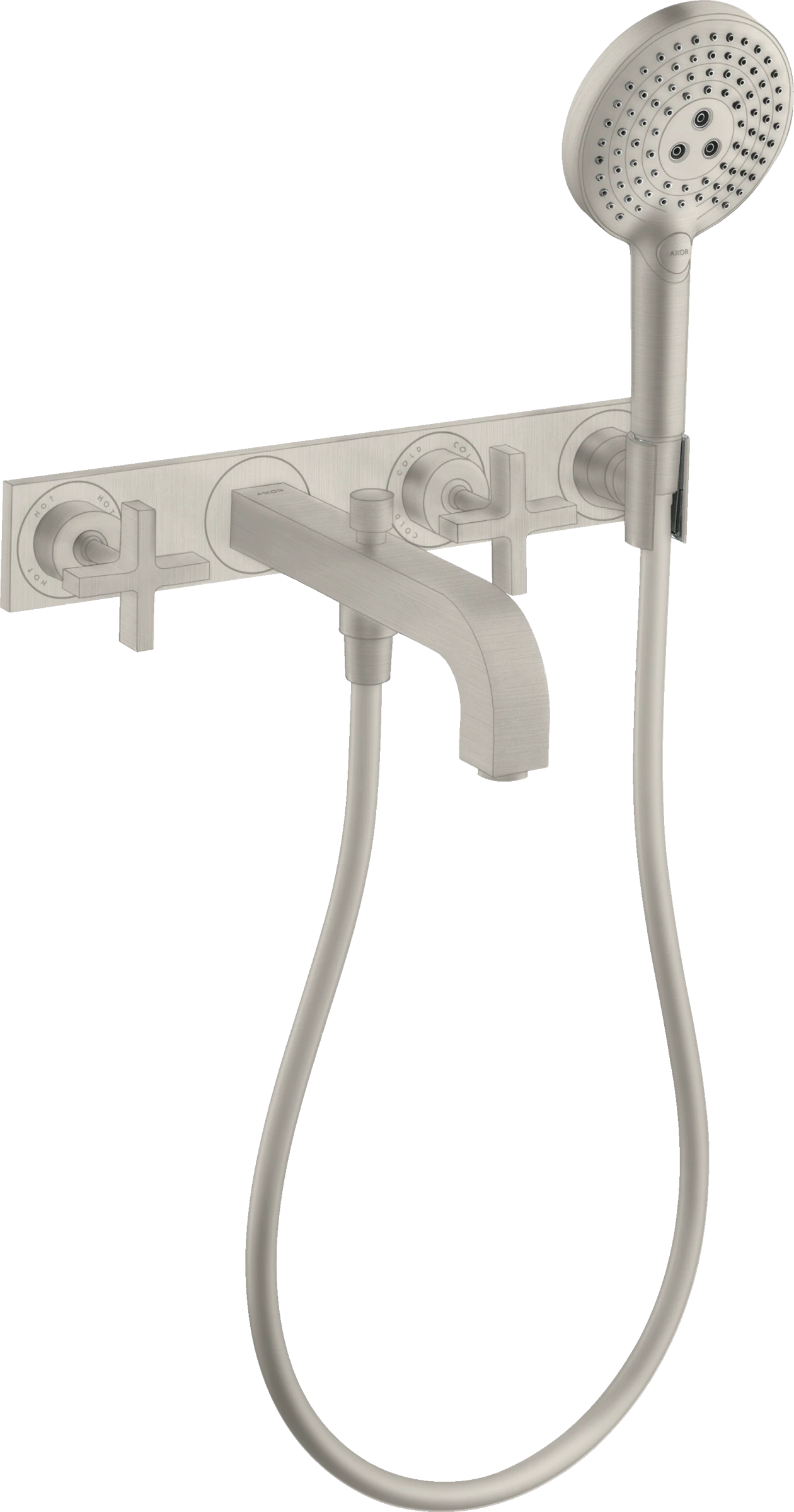Axor Citterio Bath Mixers Concealed 504 X 263 X 128mm Stainless Steel