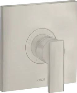 Axor Citterio Single Lever Manual Shower Mixer For Concealed Installation With Lever Handle Stainless Steel