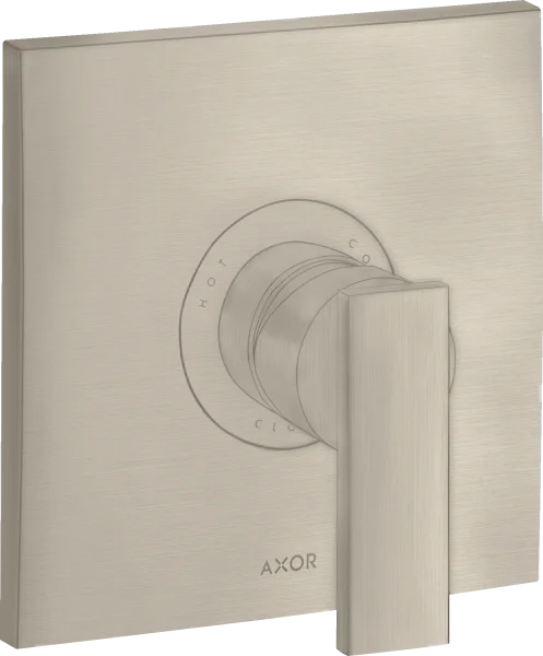 Axor Citterio Single Lever Manual Shower Mixer For Concealed Installation With Lever Handle Brushed Nickel