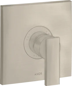 Axor Citterio Single Lever Manual Shower Mixer For Concealed Installation With Lever Handle Brushed Nickel