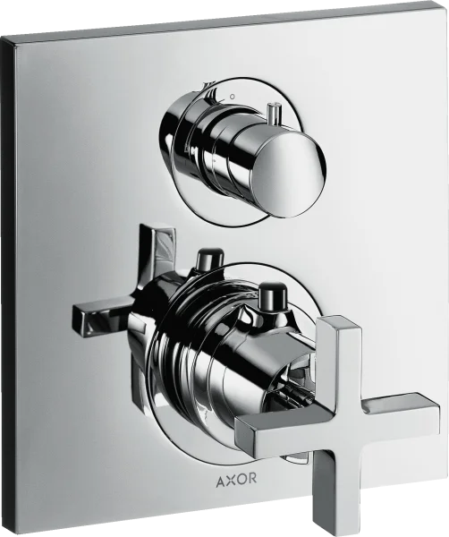 Axor Citterio Thermostatic Shower Mixer Concealed 217 X 187 X 135mm Chrome