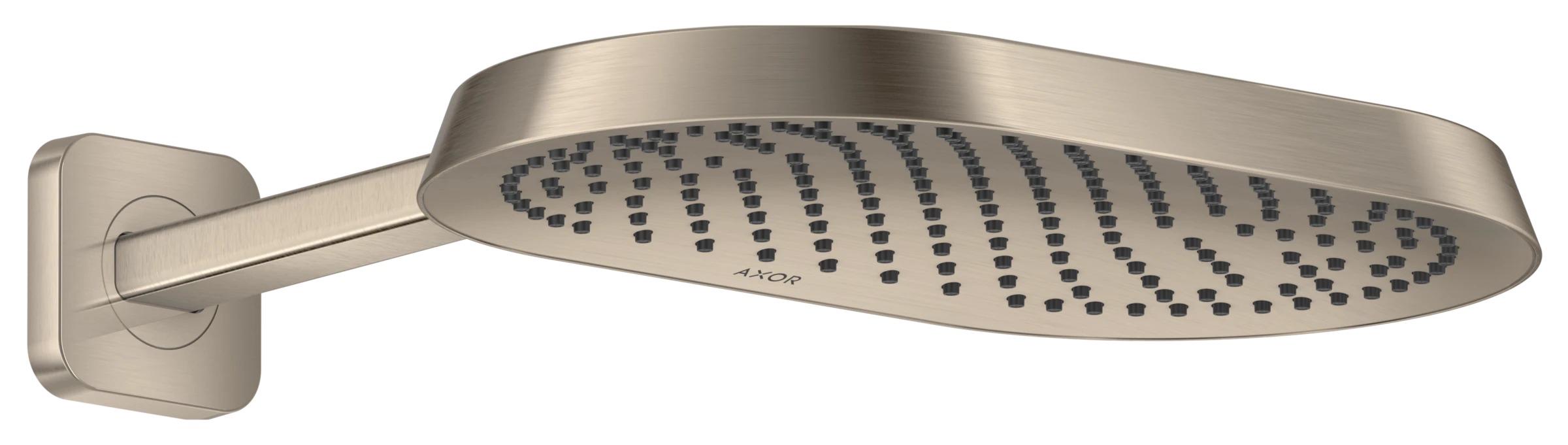 Axor Showersphere Overhead Showers 670 X 390 X 165mm Nickel - Brushed