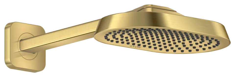 Axor Showersphere Overhead Showers 670 X 390 X 165mm Gold - Brushed product image - Image 1