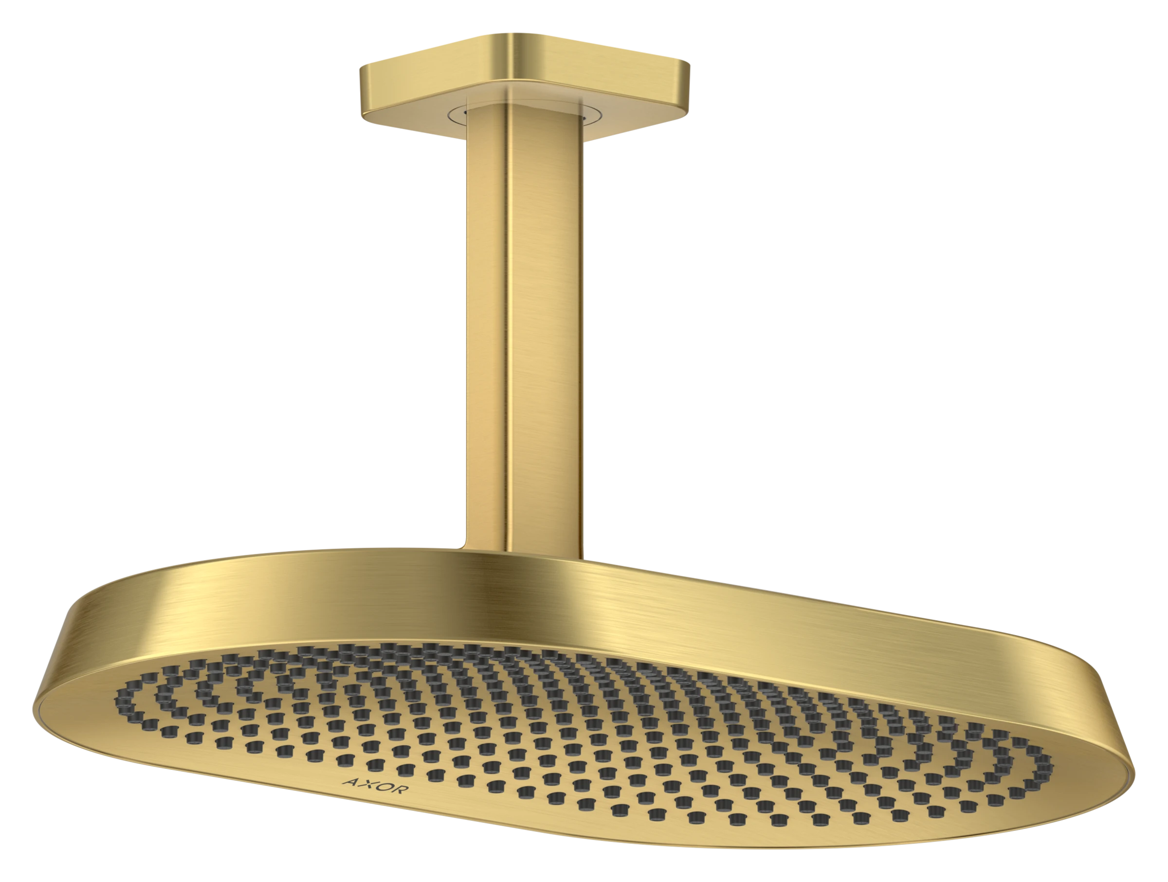 Axor Showersphere Overhead Showers 670 X 390 X 165mm Gold - Brushed