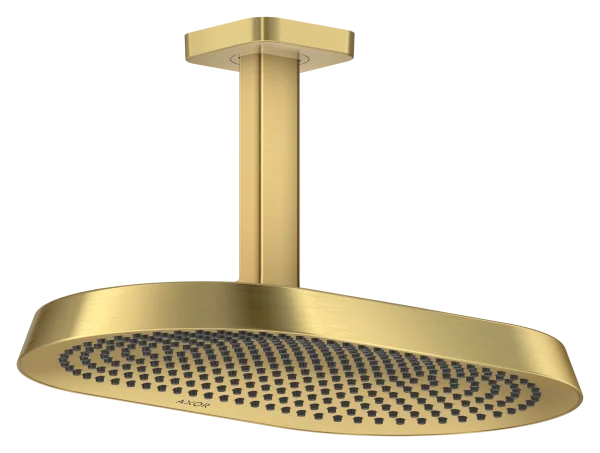 Axor Showersphere Overhead Showers 670 X 390 X 165mm Gold - Brushed