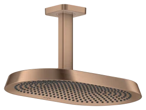 Axor Showersphere Overhead Showers 670 X 390 X 165mm Rose Gold/gold - Brushed