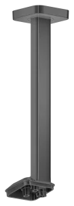 Axor Showersphere Shower Arms 385 X 167 X 105mm Gunmetal/chrome - Brushed
