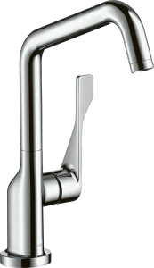 Axor Citterio Single Lever Kitchen Mixer 260 With Swivel Spout Brushed Nickel
