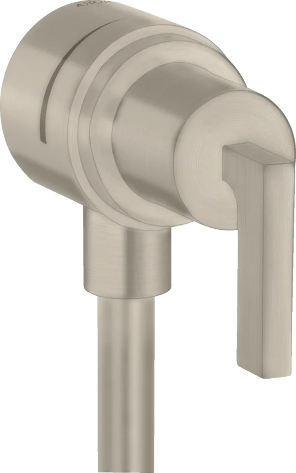 Axor Citterio Shut-off Valves 217 X 78 X 75mm Nickel - Brushed product image - Image 1