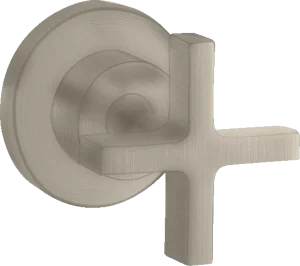 Axor Citterio Shut-off Valve For Concealed Installation With Cross Handle Brushed Nickel