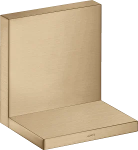 Axor Showersolutions Shelf 120 Mm X 120 Mm Brushed Bronze
