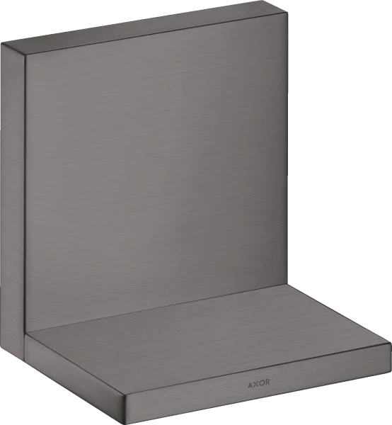 Axor Showersolutions Shelf 120 Mm X 120 Mm Brushed Black Chrome