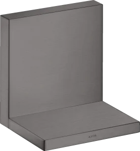 Axor Showersolutions Shelf 120 Mm X 120 Mm Brushed Black Chrome