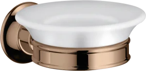 Axor Montreux Soap Dish Polished Red Gold