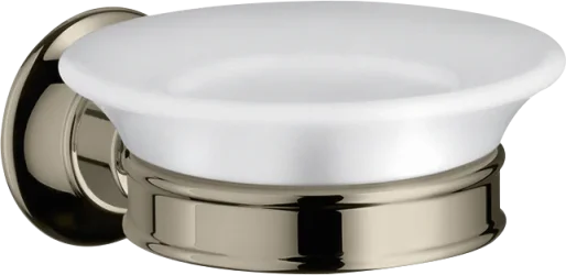 Axor Montreux Soap Dishes /-basket 180 X 165 X 73mm Nickel - Polished product image - Image 1