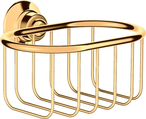 Axor Montreux Corner Basket 160 Mm X 101 Mm Gold Polished