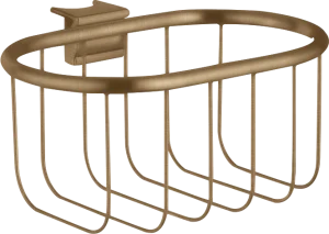 Axor Montreux Corner Basket 160 Mm X 83 Mm Brushed Bronze