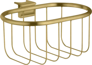 Axor Montreux Corner Basket 160 Mm X 83 Mm Gold Brushed