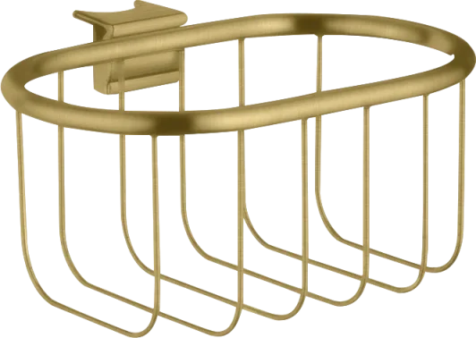 Axor Montreux Soap Dishes /-basket 260 X 167 X 102mm Gold - Brushed product image - Image 1