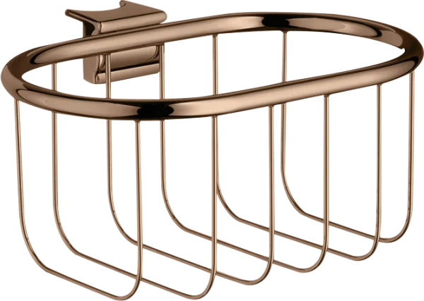 Axor Montreux Corner Basket 160 Mm X 83 Mm Polished Red Gold