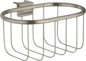 Axor Montreux Corner Basket 160 Mm X 83 Mm Brushed Nickel