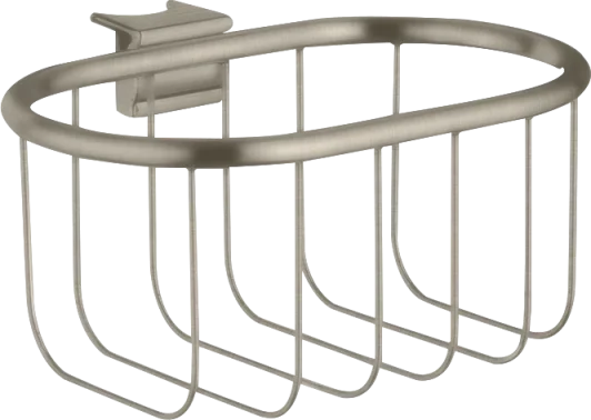 Axor Montreux Soap Dishes /-basket 260 X 167 X 102mm Nickel - Brushed product image - Image 1