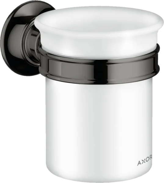 Axor Montreux Toothbrush Tumbler Polished Black Chrome