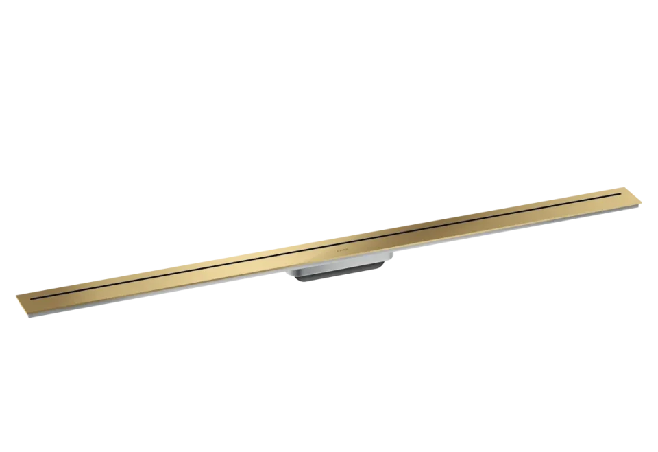 Axor Drain Finish Sets Shower Wastes 1384 X 163 X 85mm Gold - Brushed product image - Image 1