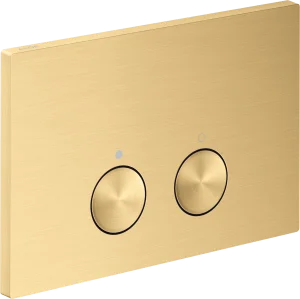 Axor Flushplate Flush Plates 370 X 225 X 100mm Gold - Brushed