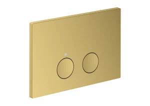 Axor Flushplate Flush Plates 370 X 225 X 100mm Gold - Polished