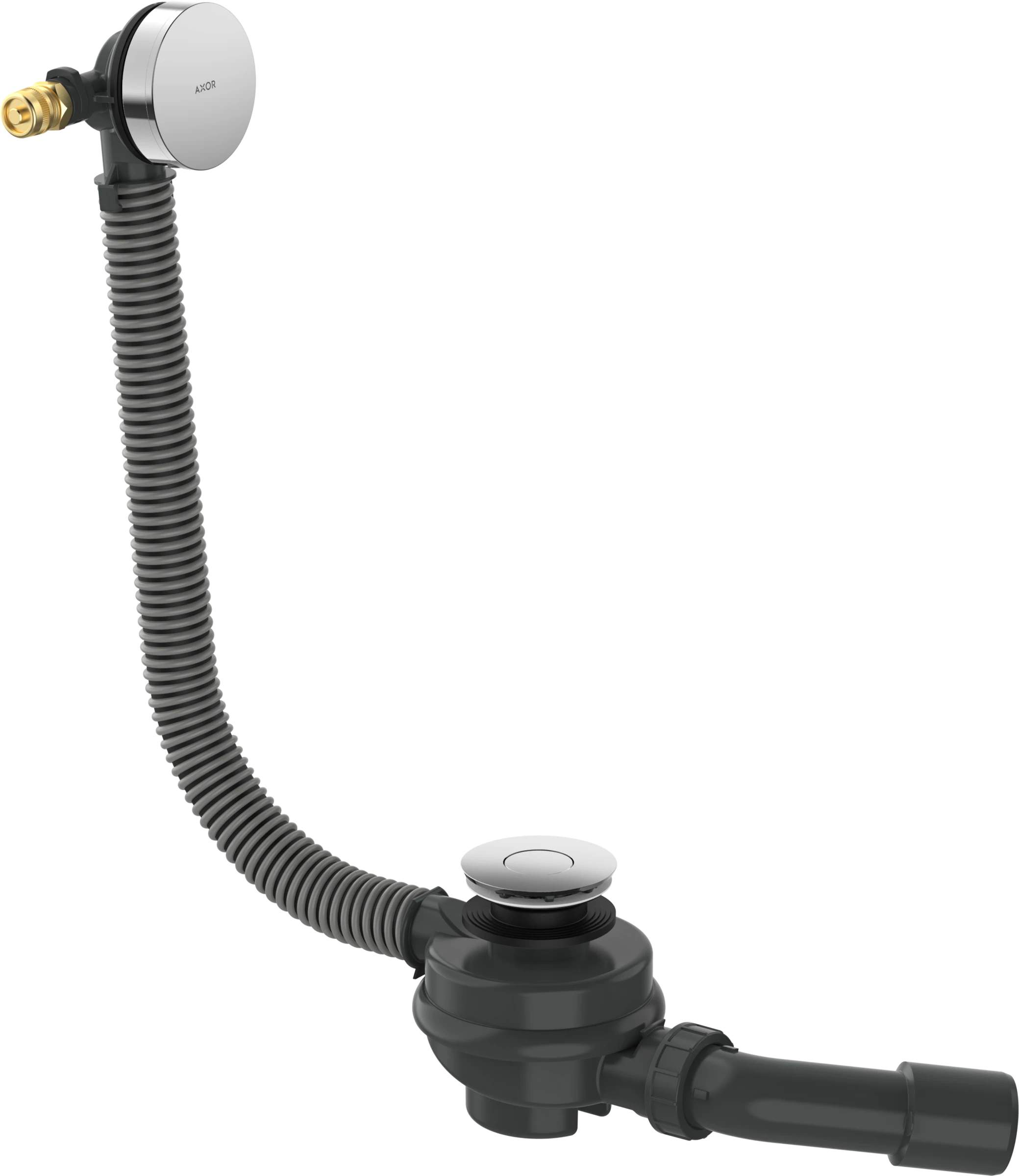 Axor Exafill Complete Set Basic Body And Finish Set With Bath Filler 501 X 263 X 128mm Chrome