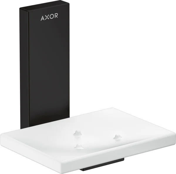 Axor Universal Rectangular Soap Dishes /-basket 135 X 110 X 90mm Black - Matt