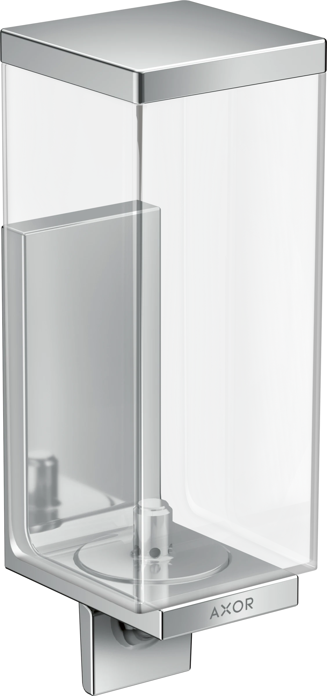Axor Universal Rectangular Lotion Dispenser 250 X 185 X 172mm Chrome