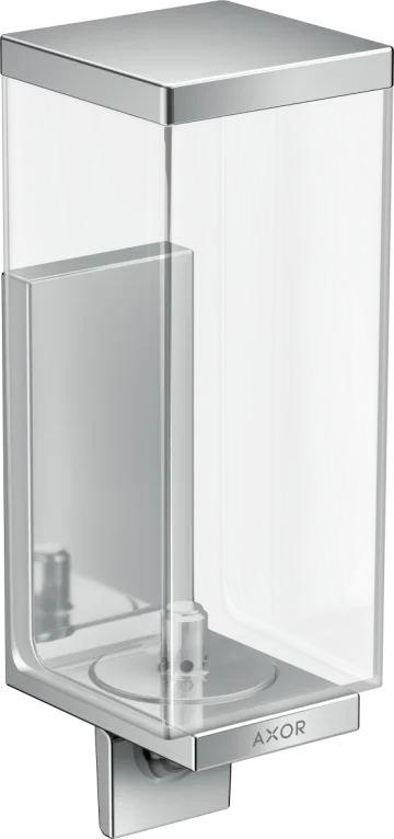 Axor Universal Rectangular Lotion Dispenser 250 X 185 X 172mm Chrome product image - Image 1
