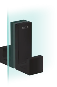 Axor Universal Rectangular Towel Holder 246 X 98 X 76mm Black - Matt