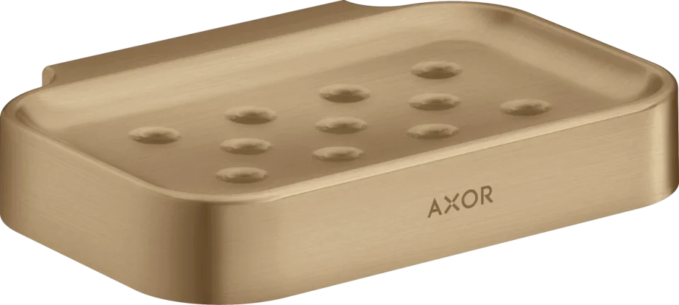 Axor Universal Circular Soap Dishes /-basket 130 X 110 X 87mm Bronze - Brushed product image - Image 1