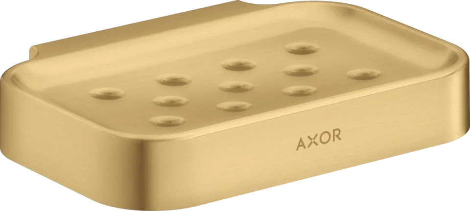 Axor Universal Circular Soap Dishes /-basket 130 X 110 X 87mm Gold - Brushed product image - Image 1