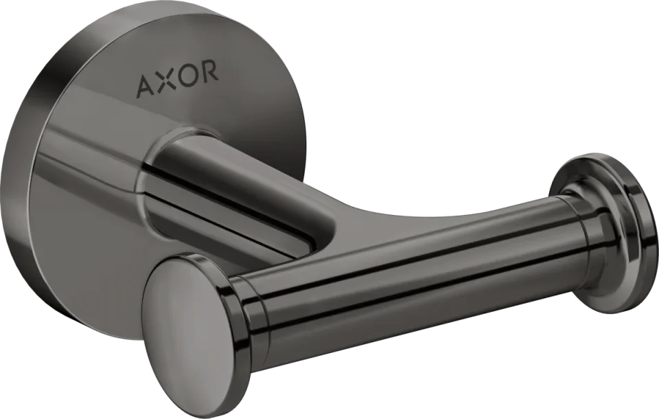 Axor Universal Circular Hooks 160 X 85 X 68mm Gunmetal/chrome - Polished product image - Image 1