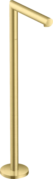 Axor Uno Bath Spout Straight Floor-standing Brushed Brass