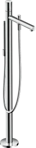 Axor Uno Single Lever Bath Mixer Floor-standing With Zero Handle Chrome