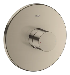Axor Uno Single Lever Manual Shower Mixer For Concealed Installation With Zero Handle Brushed Nickel