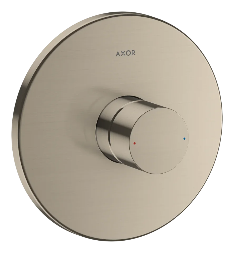 Axor Uno Shower Mixers Concealed 220 X 180 X 130mm Nickel - Brushed product image - Image 1