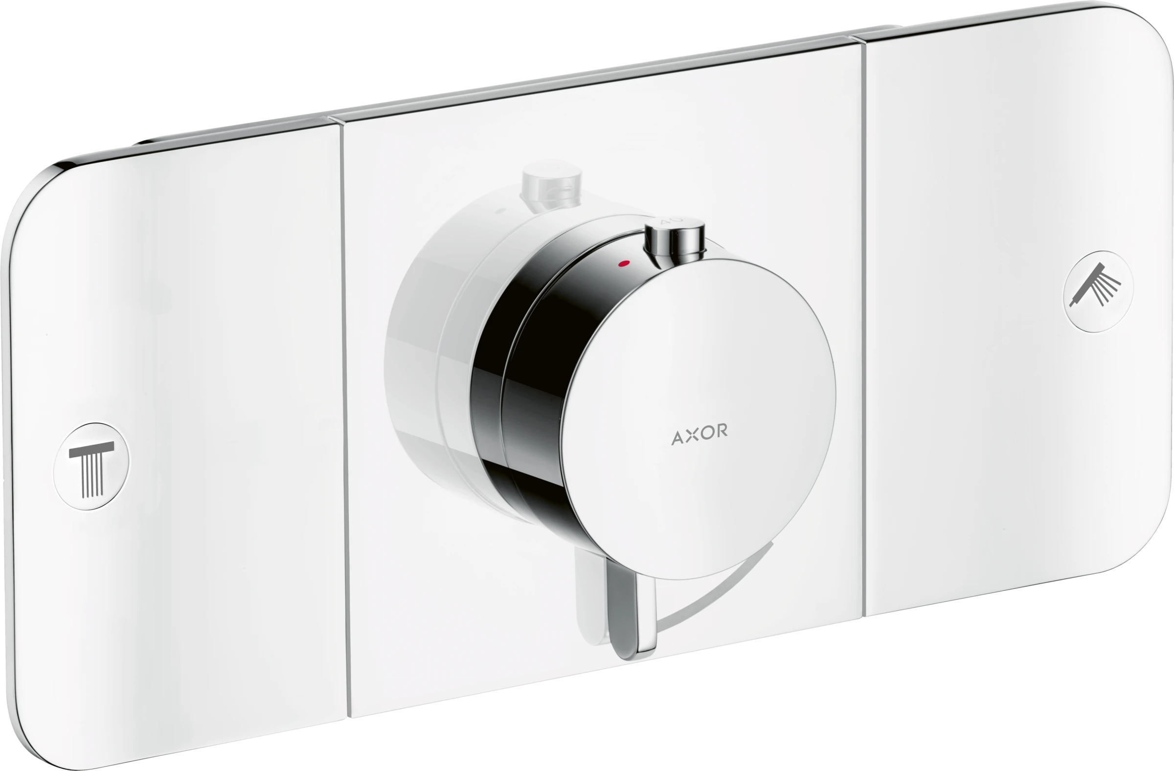 Axor One Thermostatic Module For Concealed Installation For 2 Outlets Chrome