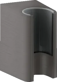 Axor One Shower Holder Brushed Black Chrome