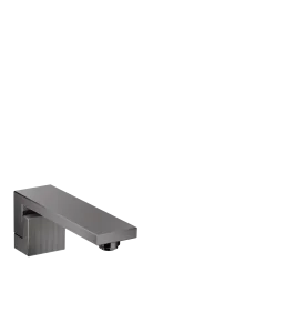 Axor Edge Bath Spout - Diamond Cut Polished Black Chrome