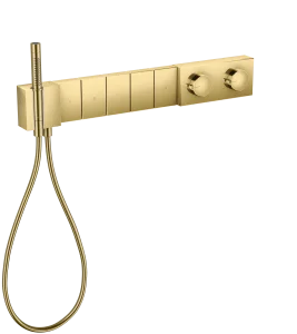 Axor Edge Thermostatic Shower Mixer Concealed 720 X 395 X 150mm Gold - Polished