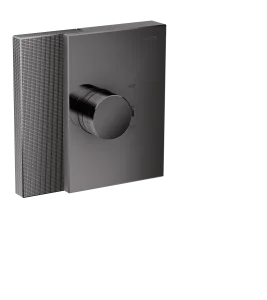 Axor Edge Thermostatic Shower Mixer Concealed 285 X 220 X 195mm Gunmetal/chrome - Polished